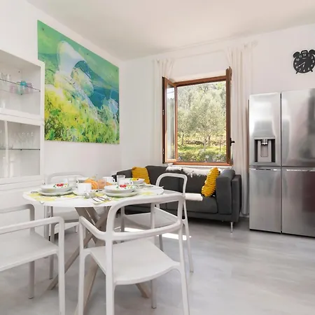 Breathtaking Sea View On Sorrento Coast With Sunset Terrace & Parking Massa Lubrense