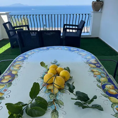 The Phoenix - Modern Breathtaking Sea View With 2 Terraces, 2 Balconies, Small Private Garden And Private Parking Holiday home Massa Lubrense