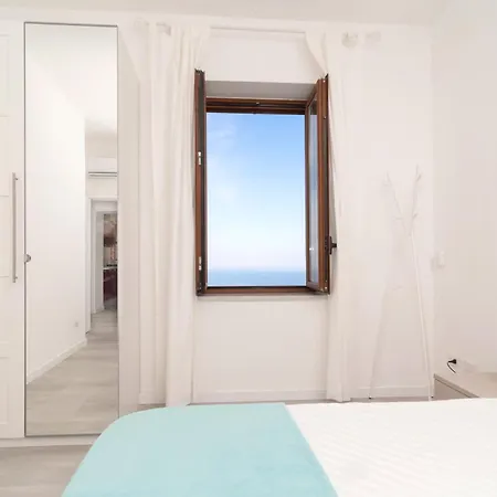 Breathtaking Sea View On Sorrento Coast With Sunset Terrace & Parking *