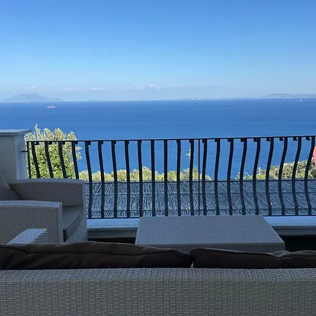 Breathtaking Sea View On Sorrento Coast With Sunset Terrace & Parking Dom wakacyjny *